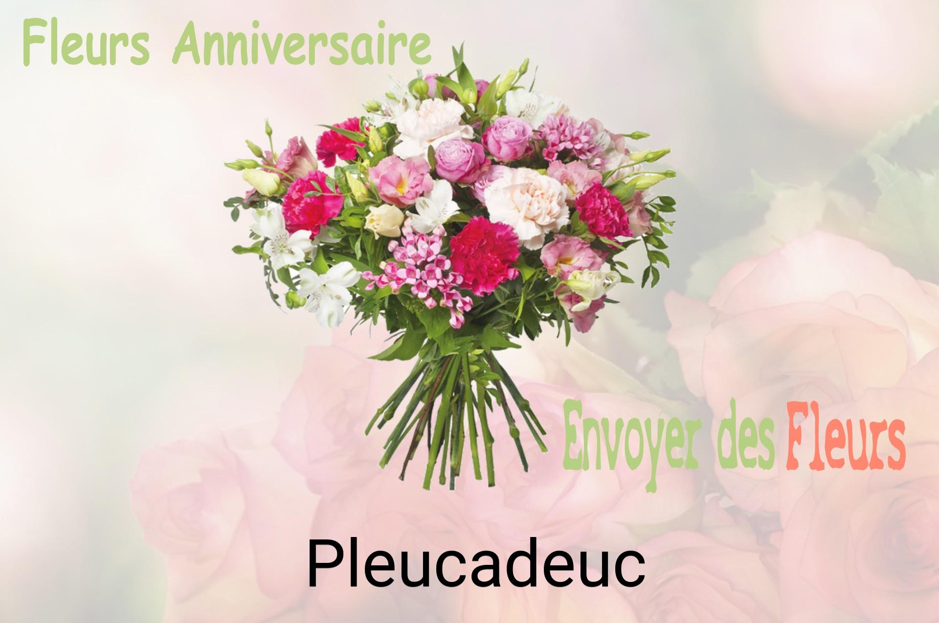 Bouquet de fleurs d’anniversaire livré à Pleucadeuc